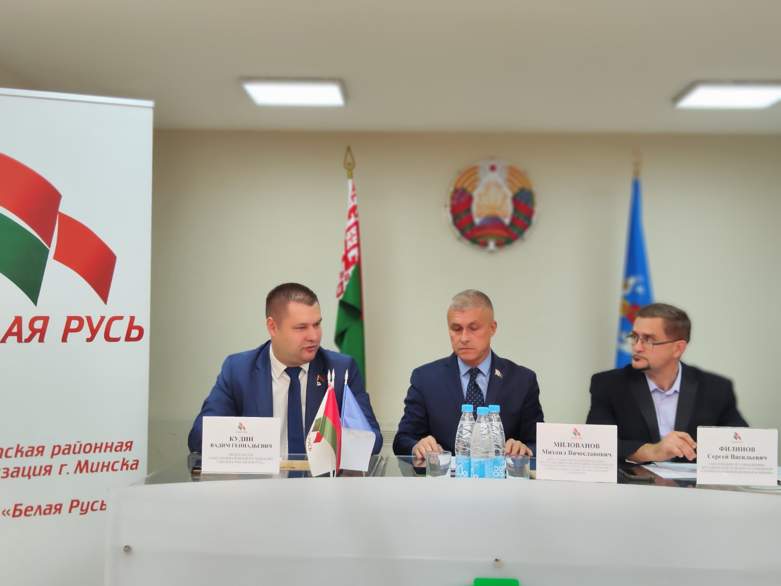 Диалоговая площадка на Минском Комаровском рынке с РОО «Белая Русь»